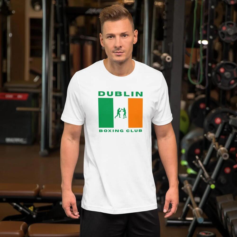 Dublin Boxing Club T Shirt, Unisex Irish T Shirt, Ireland Sports Shirt